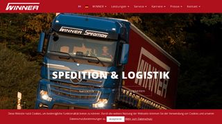 
                            8. Winner Spedition und Logistik – Transport von Gütern aller Art