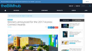 
                            10. Winners announced for the 2017 Aconex Connect Awards | BIM News ...