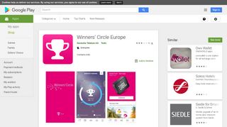 
                            7. Winners' Circle Europe – Apps bei Google Play