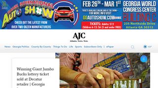 
                            9. Winning Giant Jumbo Bucks lottery ticket sold in Decatur - AJC.com