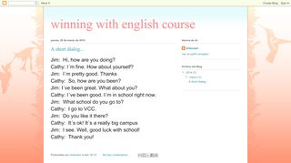 
                            5. winning with english course