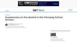 
                            11. Winnipeg School Division suspending fewer students | CTV News ...