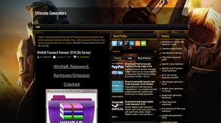 
                            5. WinRaR Password Remover 2018 [No Survey] ~ Ultimate Generators