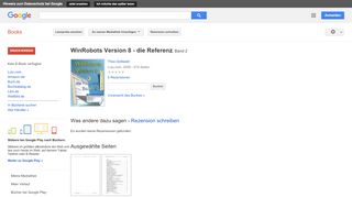 
                            12. WinRobots Version 8 - die Referenz