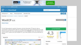 
                            13. WinSCP | heise Download