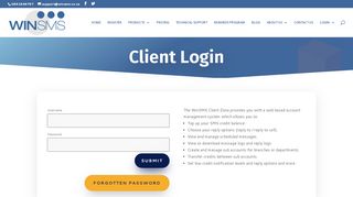 
                            11. WinSMS Client Zone Login - WinSMS Bulk SMS Gateway