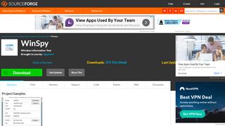 
                            3. WinSpy download | SourceForge.net