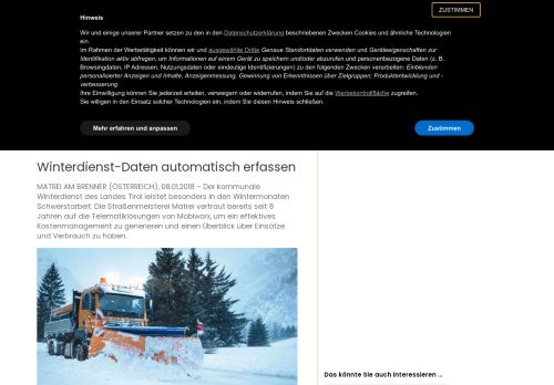 
                            13. Winterdienst-Daten automatisch erfassen | B_I galabau - bi-medien.de