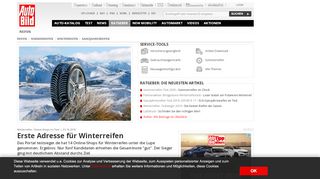 
                            7. Winterreifen: Online-Shops im Test - autobild.de