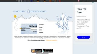 
                            12. Wintersport Managerspiel WINTERCOMUNIO, Biathlon, Ski Alpin ...