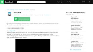 
                            10. WiperSoft - Free download and software reviews - CNET Download ...
