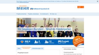 
                            12. Wir bewegen Sundern - Sport im Kindergarten - Volksbank Sauerland ...