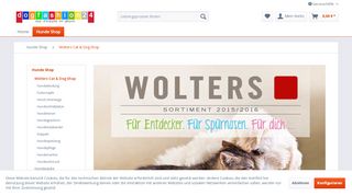 
                            12. Wir sind offizeller Wolters Cat & Dog Depot Händler - Dogfashion