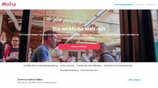 
                            2. Wir sind, was wir tun | Meetup