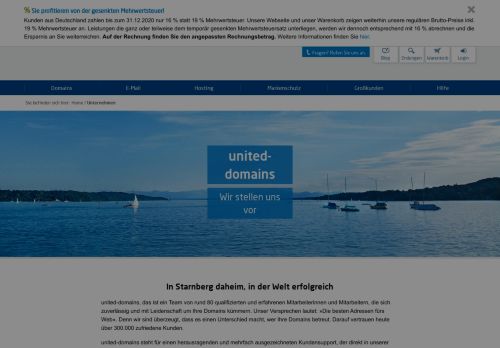 
                            4. Wir stellen uns vor | united-domains