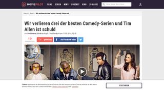 
                            6. Wir verlieren drei der besten Comedy-Serien und Tim Allen ist schuld