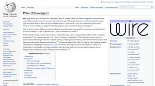
                            6. Wire (Messenger) – Wikipedia