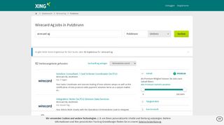 
                            12. Wirecard Ag in Putzbrunn | XING Stellenmarkt: Jobs, die passen.