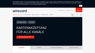 
                            6. WIRECARD BANK: Acquiring | Kartenakzeptanz und Acquiring für ...