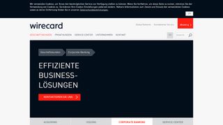 
                            2. WIRECARD BANK: Corporate Banking | Zahlungsabwicklung und ...