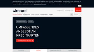 
                            9. WIRECARD BANK: Issuing | B2B Kartenausgabe, NFC und virtuelle ...