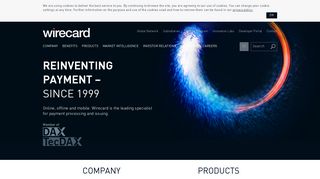 
                            4. WIRECARD: Reinventing Payment | wirecard.com | Homepage