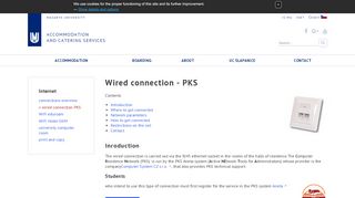 
                            11. Wired connecting - PKS - Accommodation and Catering ...