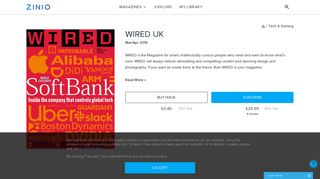 
                            10. WIRED UK subscription - Zinio