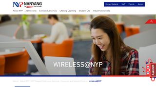 
                            1. Wireless@NYP - Nanyang Polytechnic