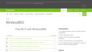 
                            2. Wireless@SG | StarHub Support