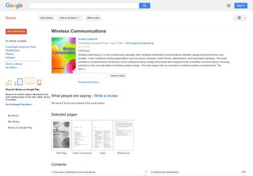 
                            11. Wireless Communications - Google बुक के परिणाम