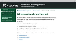 
                            12. Wireless for Students - Information Technology Services - Victoria ...