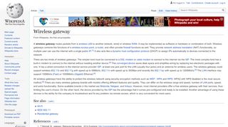 
                            10. Wireless gateway - Wikipedia