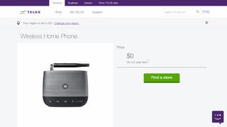 
                            9. Wireless Home Phone | Mobility | TELUS.com