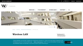 
                            1. Wireless LAN - Netzwerk & Infrastru… - WU Wien
