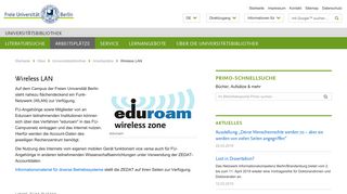 
                            3. Wireless LAN • Universitätsbibliothek • Freie Universität Berlin