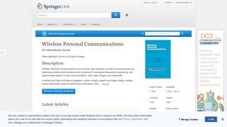 
                            3. Wireless Personal Communications - Springer