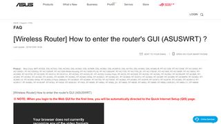 
                            5. Wireless Router - Asus