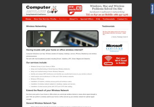 
                            8. Wireless Router Setup in Dublin | Wireless Networking in Dublin