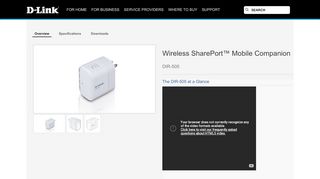 
                            12. Wireless SharePort™ Mobile Companion - D-Link