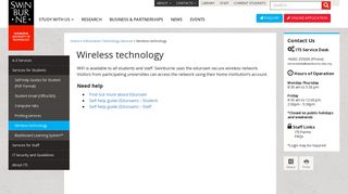 
                            5. Wireless technology | Swinburne University, Sarawak, ...