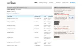 
                            13. Wireshark · Display Filter Reference: Microsoft Network Logon