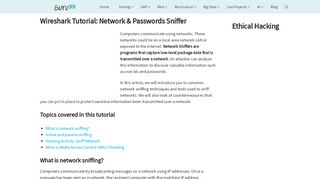 
                            5. Wireshark Tutorial: Network & Passwords Sniffer - Guru99
