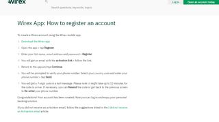 
                            5. Wirex App: How to register an account – Wirex Ltd