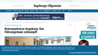 
                            12. Wirtschaft im Augsburger Land: Kreissparkasse Augsburg: Das ...