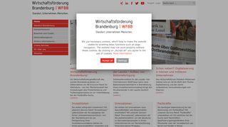 
                            12. Wirtschaftsförderung Brandenburg (WFBB)