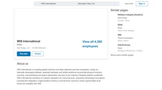 
                            11. WIS International | LinkedIn