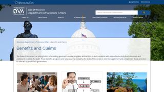 
                            13. Wisconsin Department of Veterans Affairs Benefits and Claims