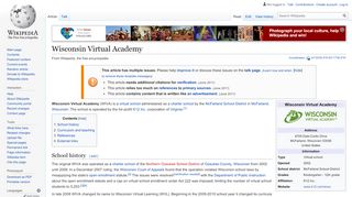 
                            10. Wisconsin Virtual Academy - Wikipedia