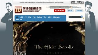 
                            12. wisegamers.ch - News: [Updated] The Elder Scrolls Online